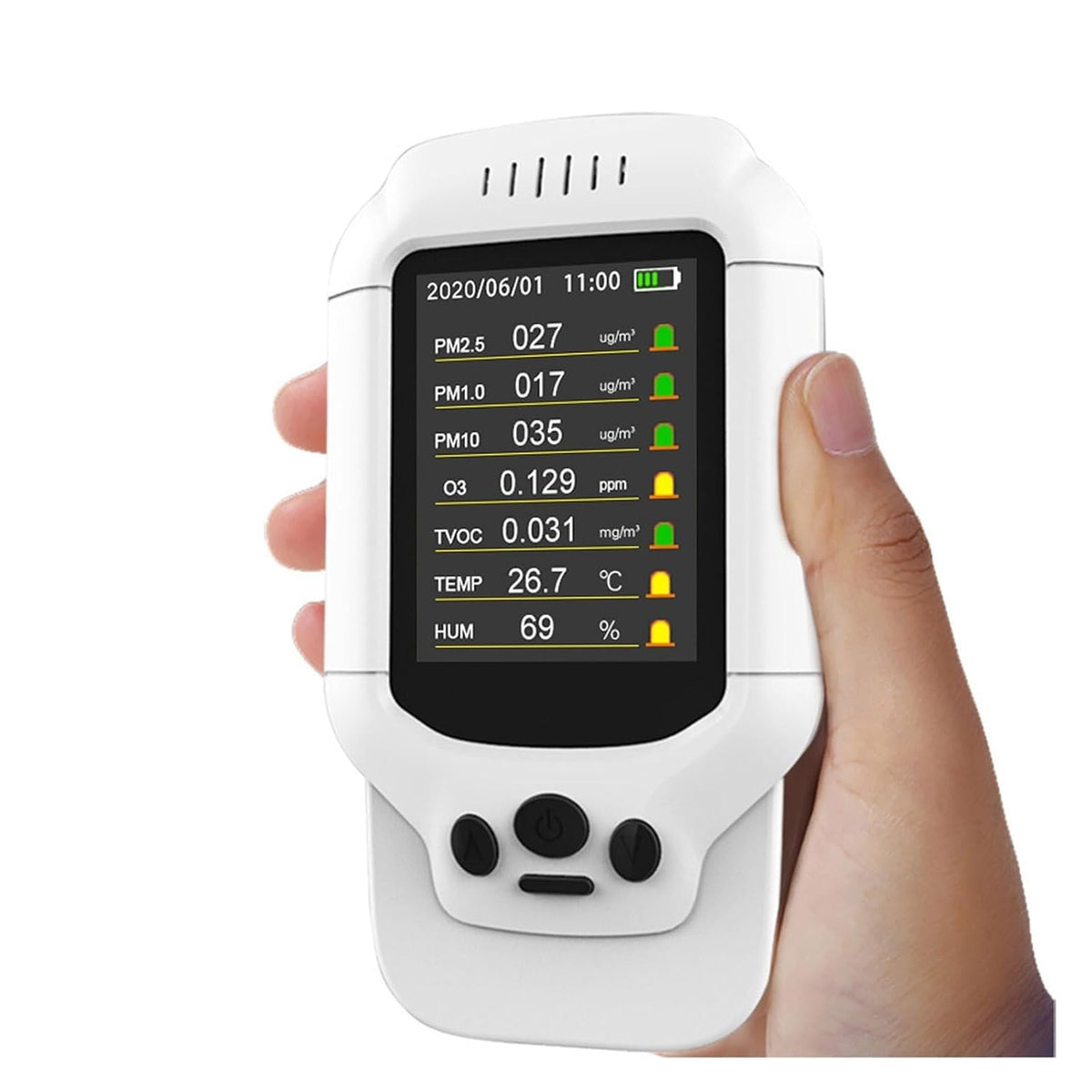 Fenvy Gasdetector Deeltjesteller Multifunctionele Intelligente O3 Ozonmeter