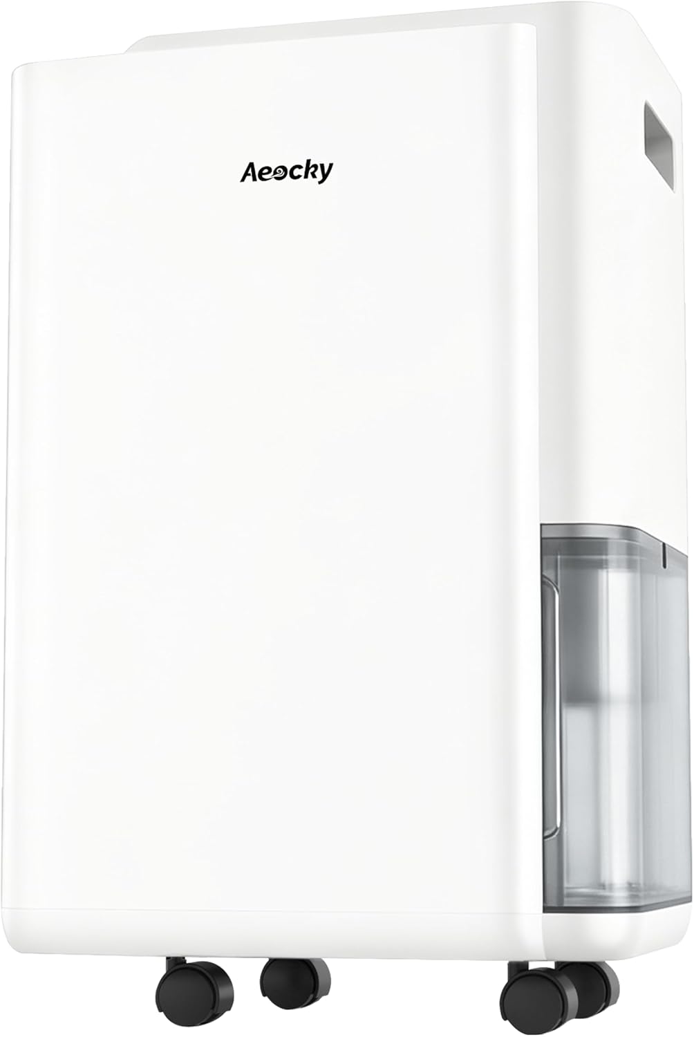 Aeocky Luchtontvochtiger 25L/d Compacte, Continue Afvoer, Afneembare Wielen