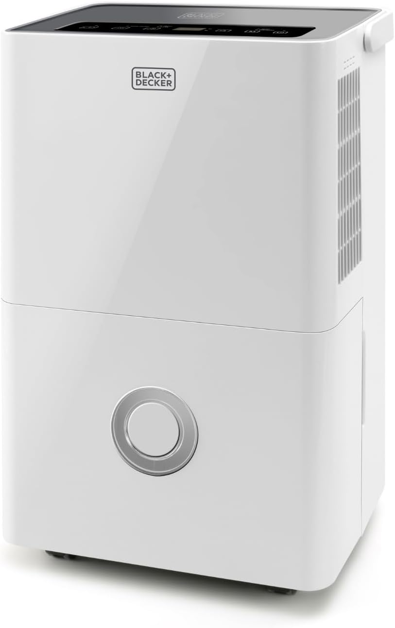 Black+Decker Luchtreiniger zwart+Decker, Luchtontvochtiger en luchtreiniger BXDH20E + 20 L/dag