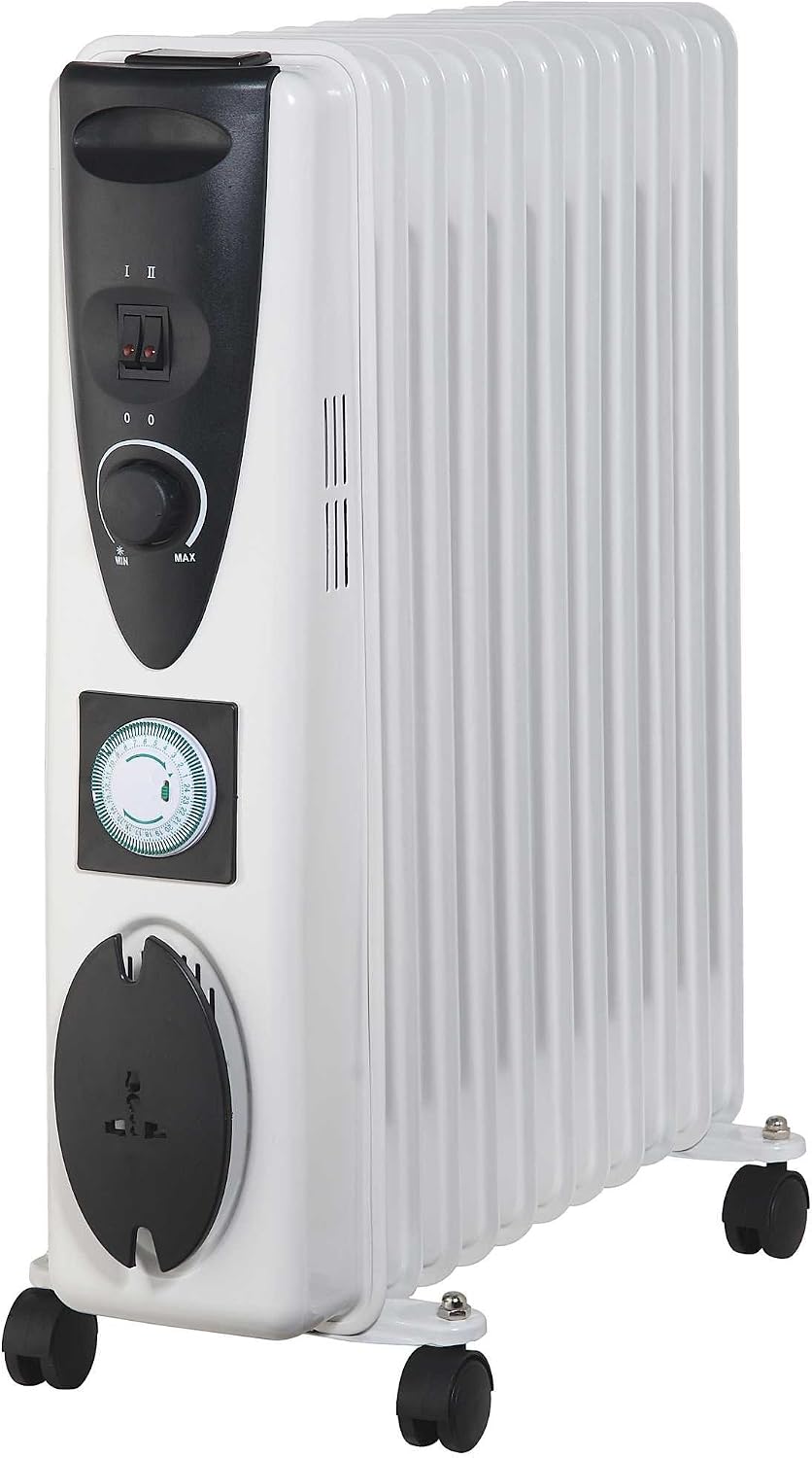 Kingavon Radiateurs bb-or101 11-fin koeler, met timer, met olie gevuld