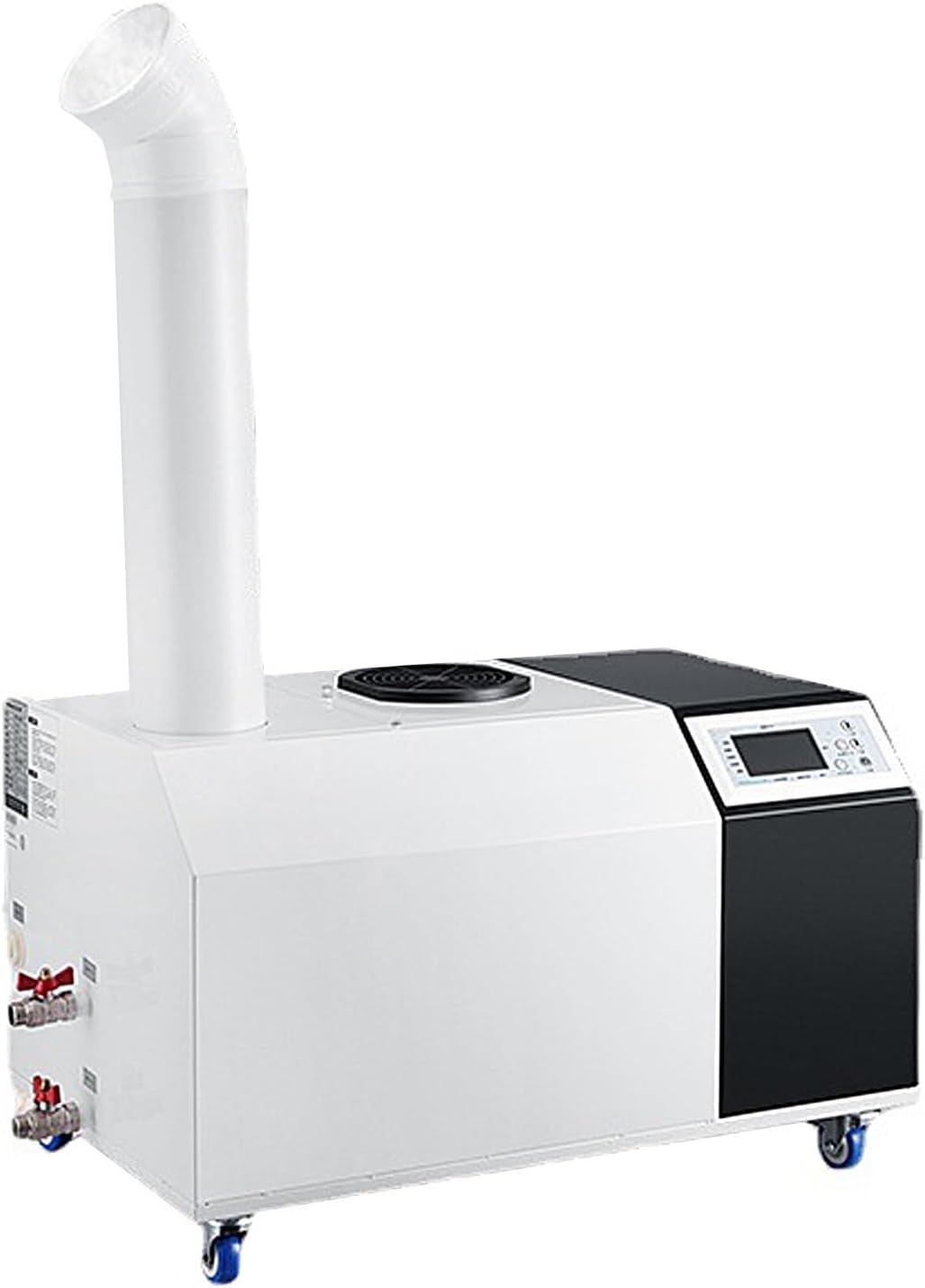 Luchtbevochtiger Ultrasone Industriële, voor Industrie en Commercie(59 * 35 * 38cm (600W)), Slimme Commerciële Luchtbevochtiger, met Wielen