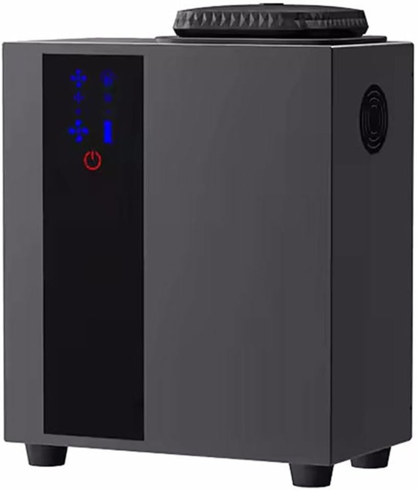 Geuroliediffuser Slimme geurverspreider, 800 ml oliefles, dekt tot 1500 m2, etherische olie aromatherapiemachine, voor thuis, kantoor, hotel
