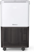 Shinco Luchtontvochtiger, timer 24 uur, 10 l/dag, voor maximaal 15 m2, stil, ontvochtigingsfunctie, reiniging, drogen van de was