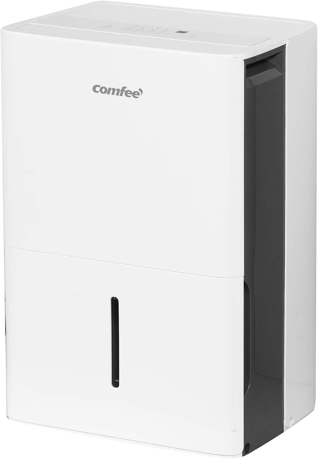 Comfee' Luchtontvochtiger Comfee' Déshumidificateur 50L/jour, Déshumidificateur d'air convenant jusqu'à 116m2, Réservoir d'eau 6L, Mddpe-50DEN7, Roues