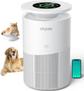 Luchtreiniger Dhyala, H13 True HEPA-luchtfilter, tot 3000 vierkante meter, voor huisdieren, voor thuis, grote ruimte, filter