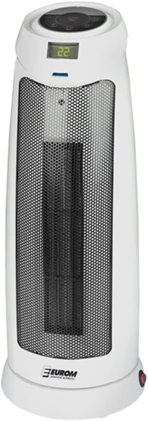 Eurom Elektrische kachel Safe-t, 2000 W, Heater 2000T Keramische ventilatorkachel, verwarming