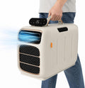 Sxpypiz Mobiele airco Draagbare airconditioner, 4-in-1: koeling, voor camping, caravans en campers, verwarming en ontvochtiging, ideaal