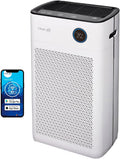 Clean Air Optima Luchtreiniger CA-509Pro Smart HEPA UV, zeer stille ventilator < 10 dB(A), 400 m3 lucht, zonder deeltjes per uur, geschikt