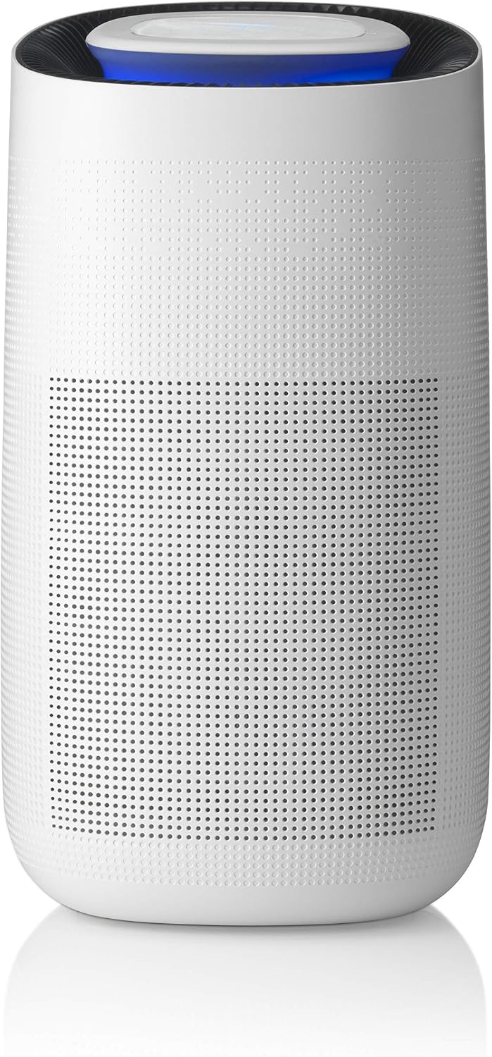 Trebs Luchtreiniger 49200, CADR 400 m3/uur, HEPA-filter (H13), voor 50-77 m2, 99,97% effectief, app-gestuurd, wit, slimme luchtreiniger